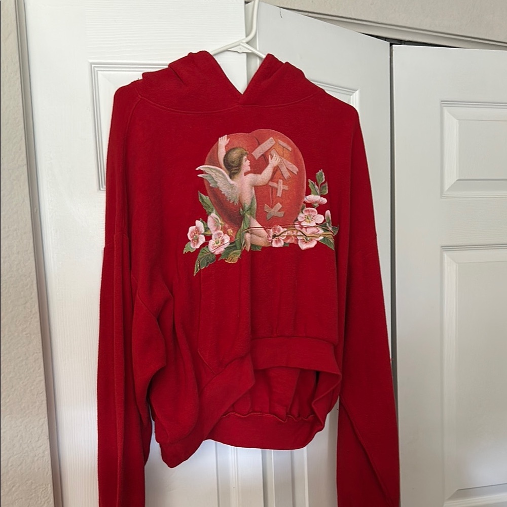 Boys Lie Red Angel Graphic Women's Hoodie